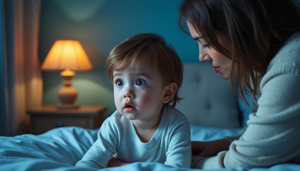 erfahren sie, was nachtschreck bei kindern bedeutet, wie sie ihn erkennen und wie sie richtig darauf reagieren, um ihrem kind zu helfen.