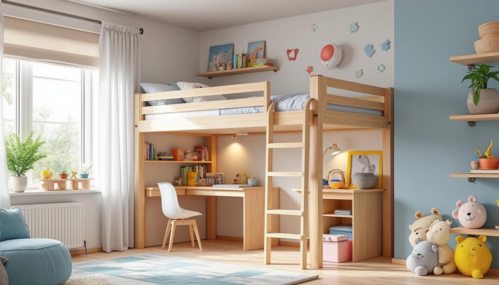 entdecken sie hochbetten für kinder, die sicherheit gewährleisten und platz im kinderzimmer optimal nutzen. ideal für kleine räume und spielerisches wohnen.