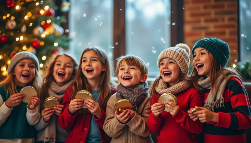 entdecken sie fröhliche weihnachtslieder für kinder mit einfachen texten zum mitsingen, die die festliche stimmung bringen und spaß für die ganze familie garantieren.